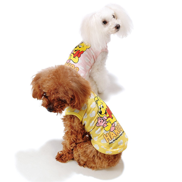 犬服 ドッグウェア ラブラブタンクトップ ブラック ハリボーharibo Wankoショップ 犬用グッズ ドッグウェアの通販サイト